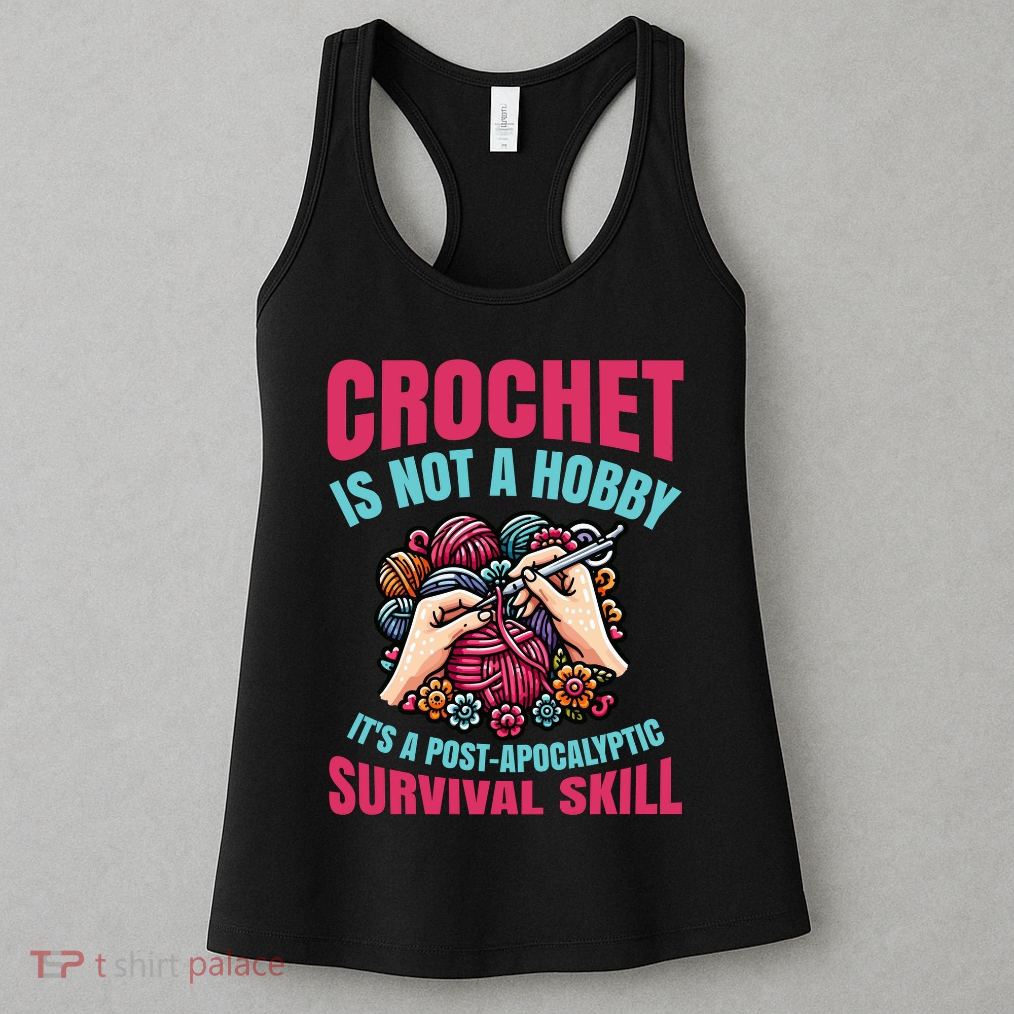 Funny Crochet Is Not A Hobby Women's Tank Top