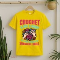 Funny Crochet Is Not A Hobby T-Shirt thumb 2
