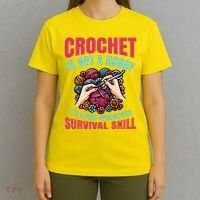 Funny Crochet Is Not A Hobby T-Shirt thumb 4
