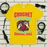 Funny Crochet Is Not A Hobby T-Shirt thumb 5