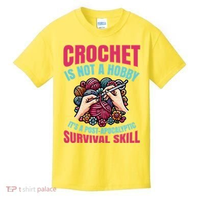 Funny Crochet Is Not A Hobby Kids T-Shirt