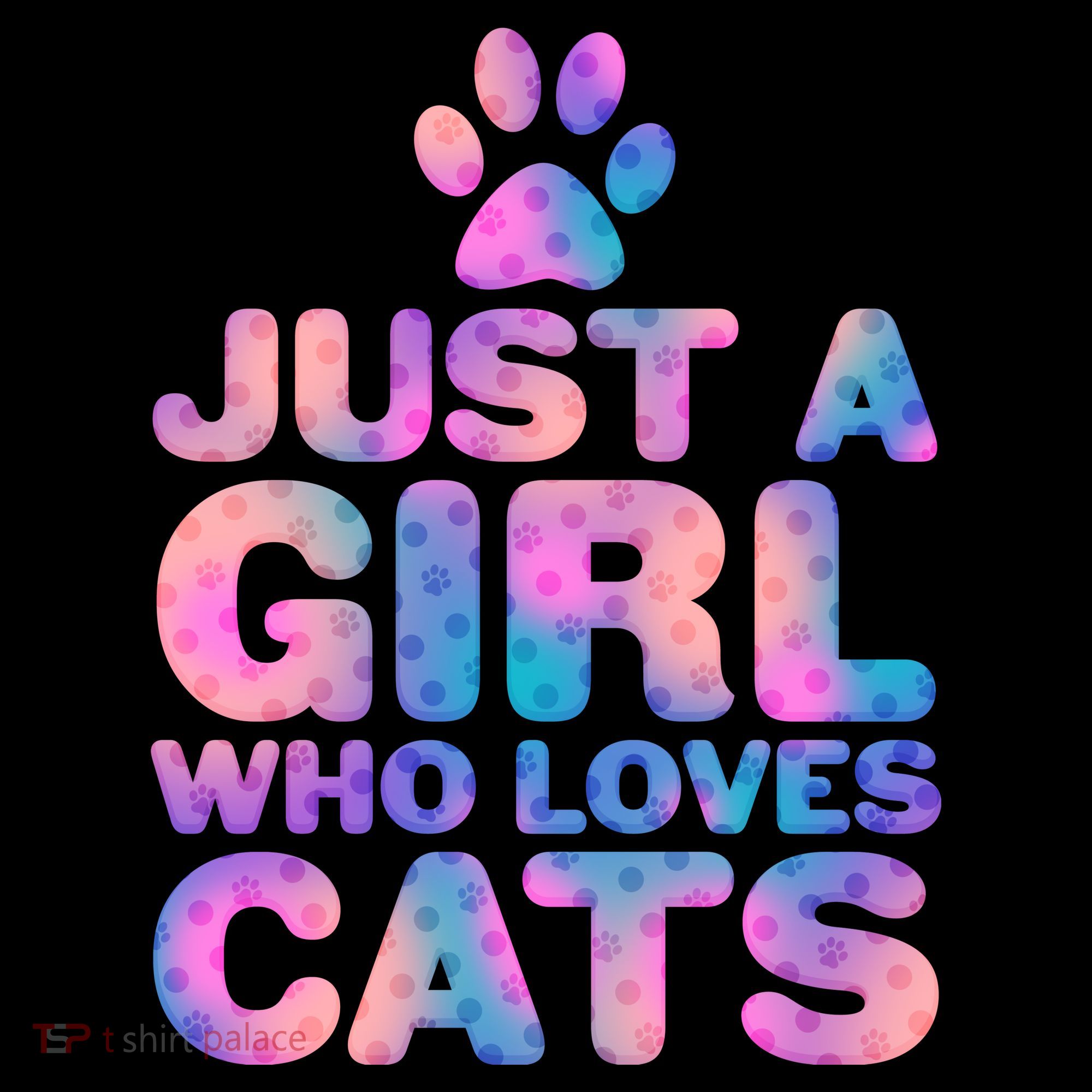 Funny Cute Just A Girl Who Loves Cats Coffee Mug