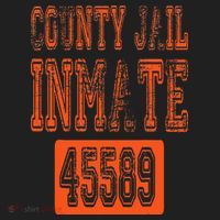 Funny County Jail Inmate Prisoner Costume Party Orange Tumbler thumb 3