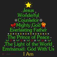 Funny Christmas Jesus Wonderful Counselor Mighty God Beanie thumb 2