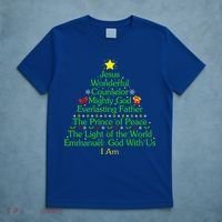 Funny Christmas Jesus Wonderful Counselor Mighty God T-Shirt thumb 5