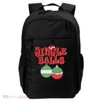 Funny Christmas Jingle Balls Matching Couples Shirts Backpack thumb 0