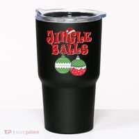 Funny Christmas Jingle Balls Matching Couples Shirts Tumbler thumb 0