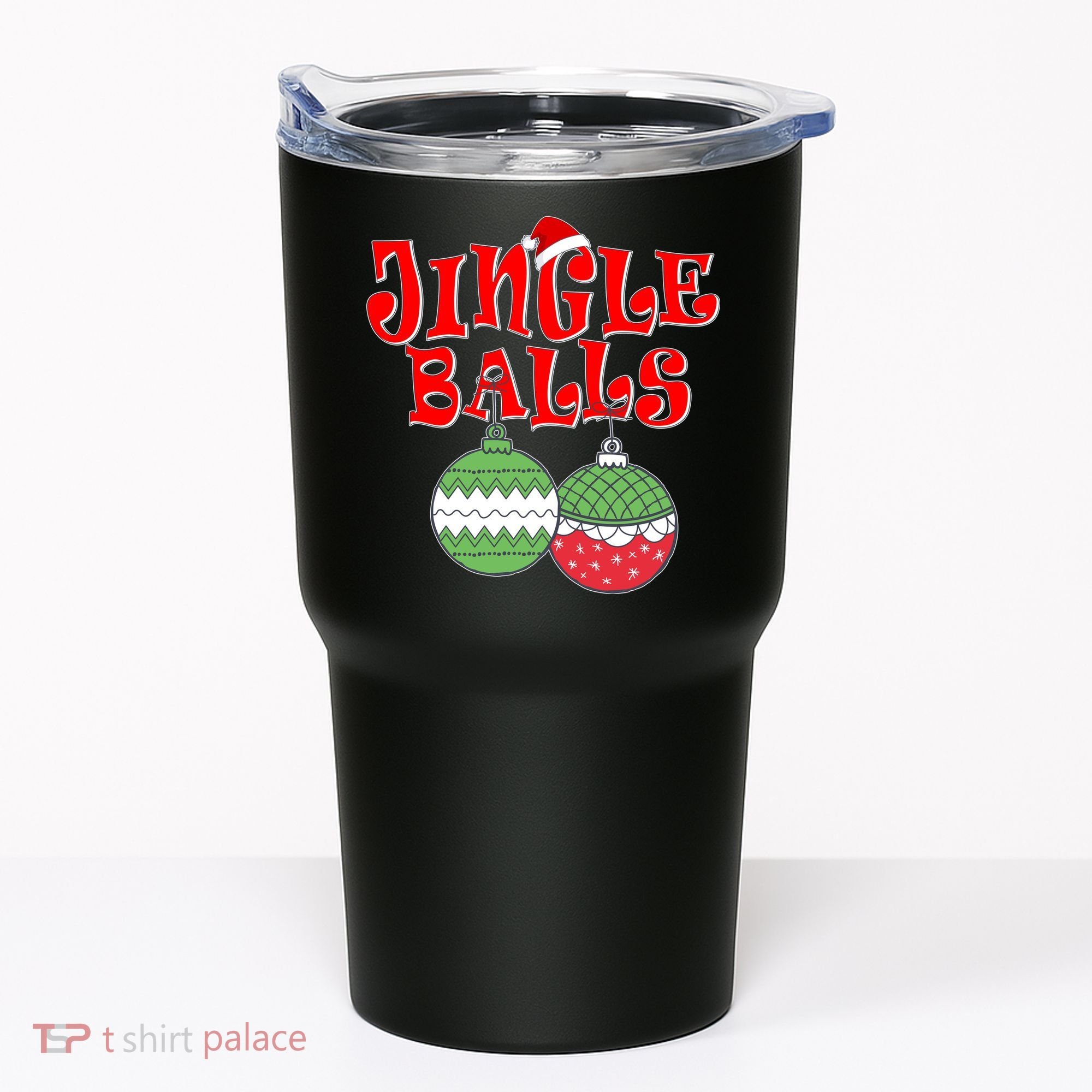 Funny Christmas Jingle Balls Matching Couples Shirts Tumbler