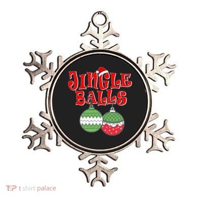 Funny Christmas Jingle Balls Matching Couples Shirts Ornament