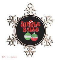 Funny Christmas Jingle Balls Matching Couples Shirts Ornament thumb 0