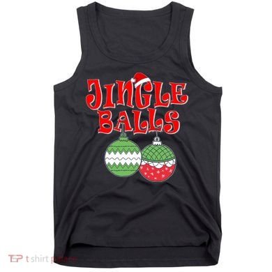 Funny Christmas Jingle Balls Matching Couples Shirts Tank Top