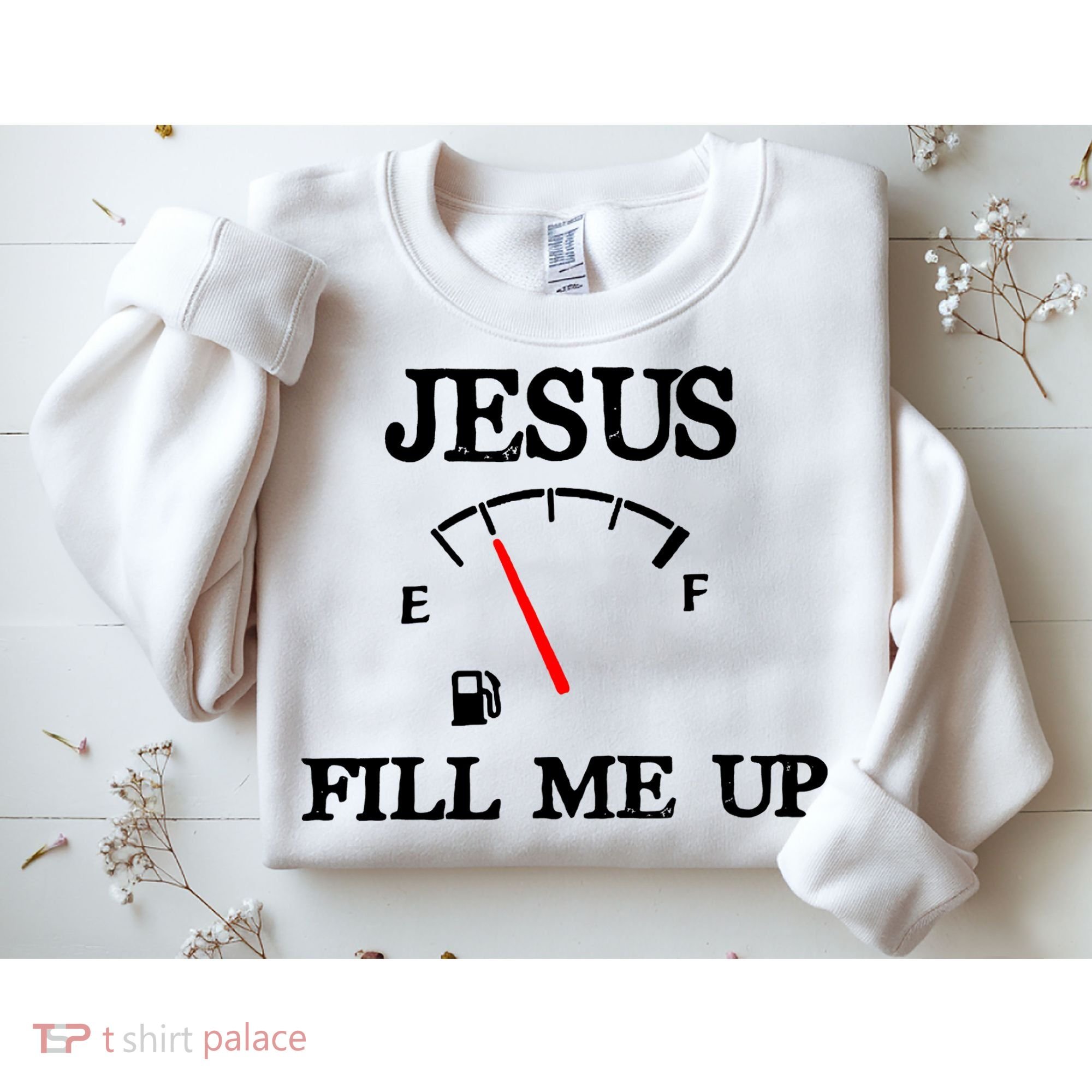 Funny Christian Jesus Fill Me Up Sweatshirt