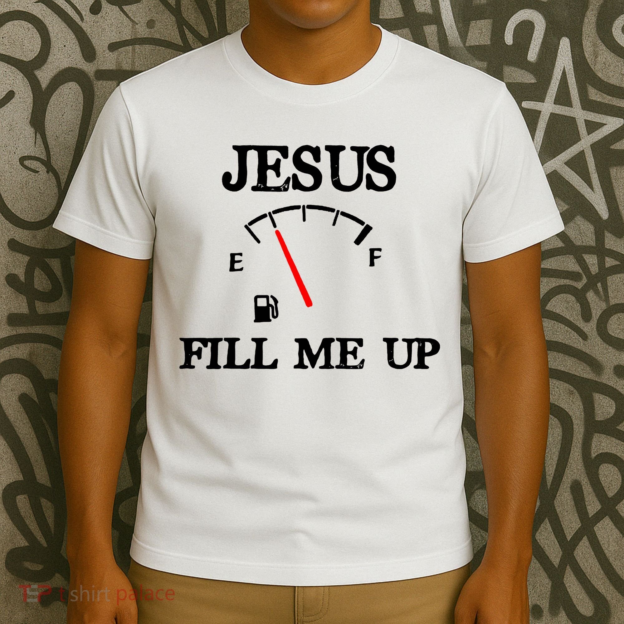 Funny Christian Jesus Fill Me Up T-Shirt