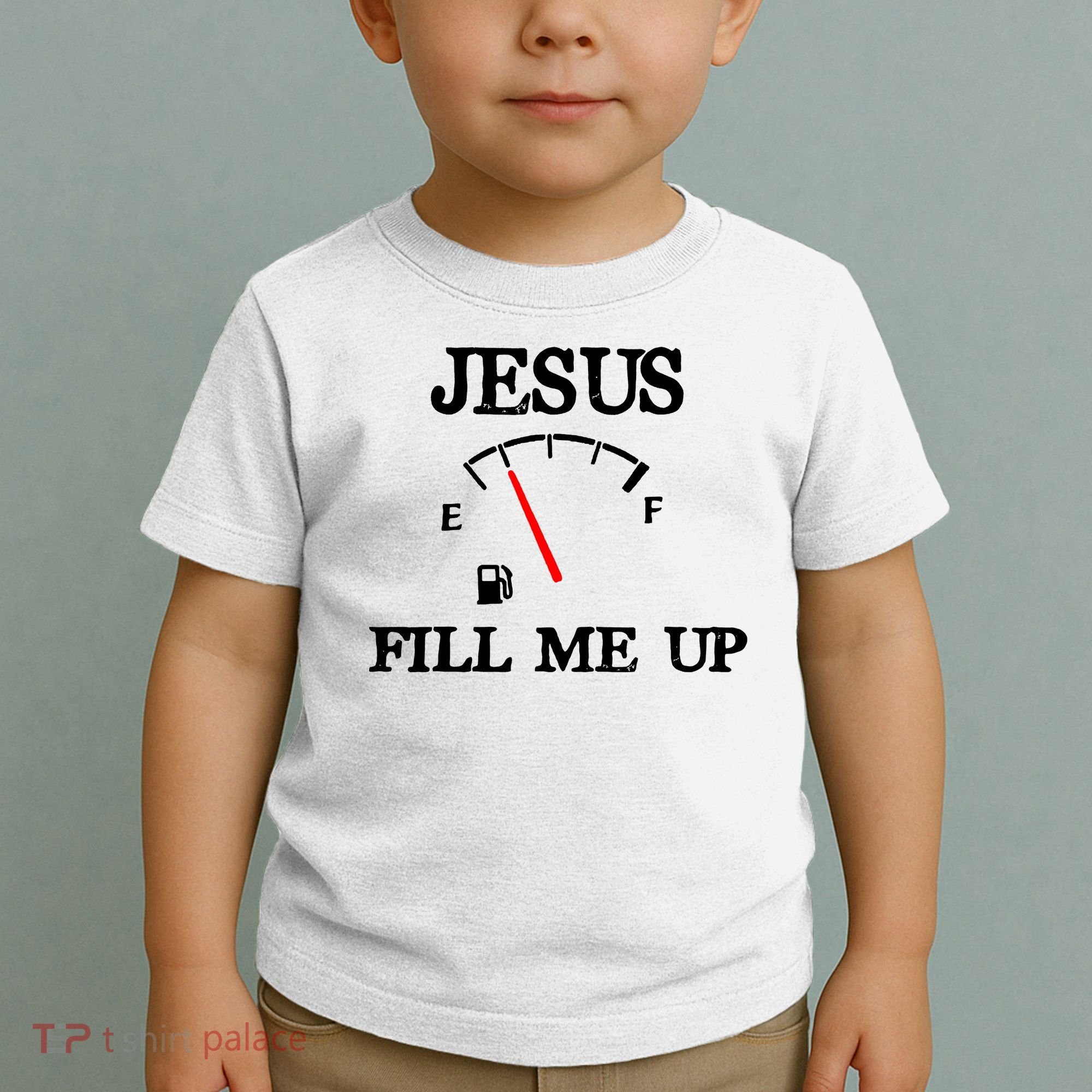 Funny Christian Jesus Fill Me Up Toddler T-Shirt
