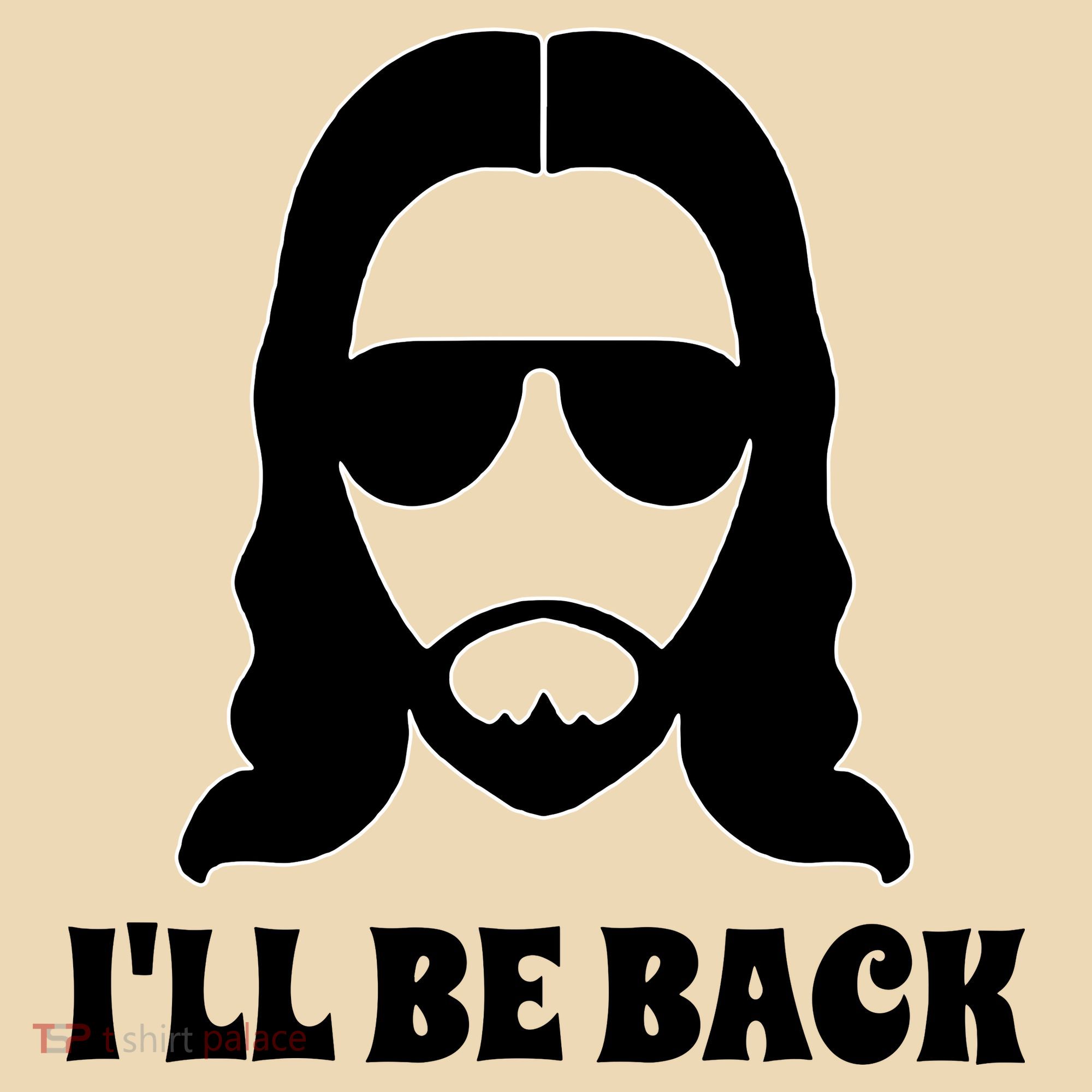 Funny Christian Jesus I'll Be Back Tote Bag