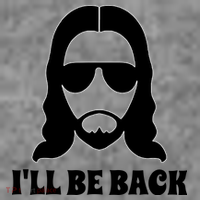 Funny Christian Jesus I'll Be Back Toddler Hoodie thumb 2