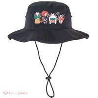 Funny Cute Japanese Cat Neko Family Bucket Hat thumb 0