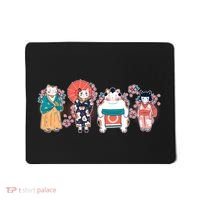 Funny Cute Japanese Cat Neko Family Mousepad thumb 0