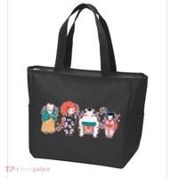 Funny Cute Japanese Cat Neko Family Tote Bag thumb 3