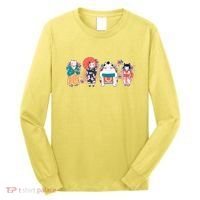 Funny Cute Japanese Cat Neko Family Long Sleeve Shirt thumb 0