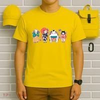 Funny Cute Japanese Cat Neko Family T-Shirt thumb 6