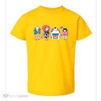 Funny Cute Japanese Cat Neko Family Toddler T-Shirt thumb 0