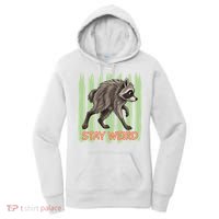 Funny Cute Jimothy The Raccoon Stay Weird Women's Hoodie thumb 0