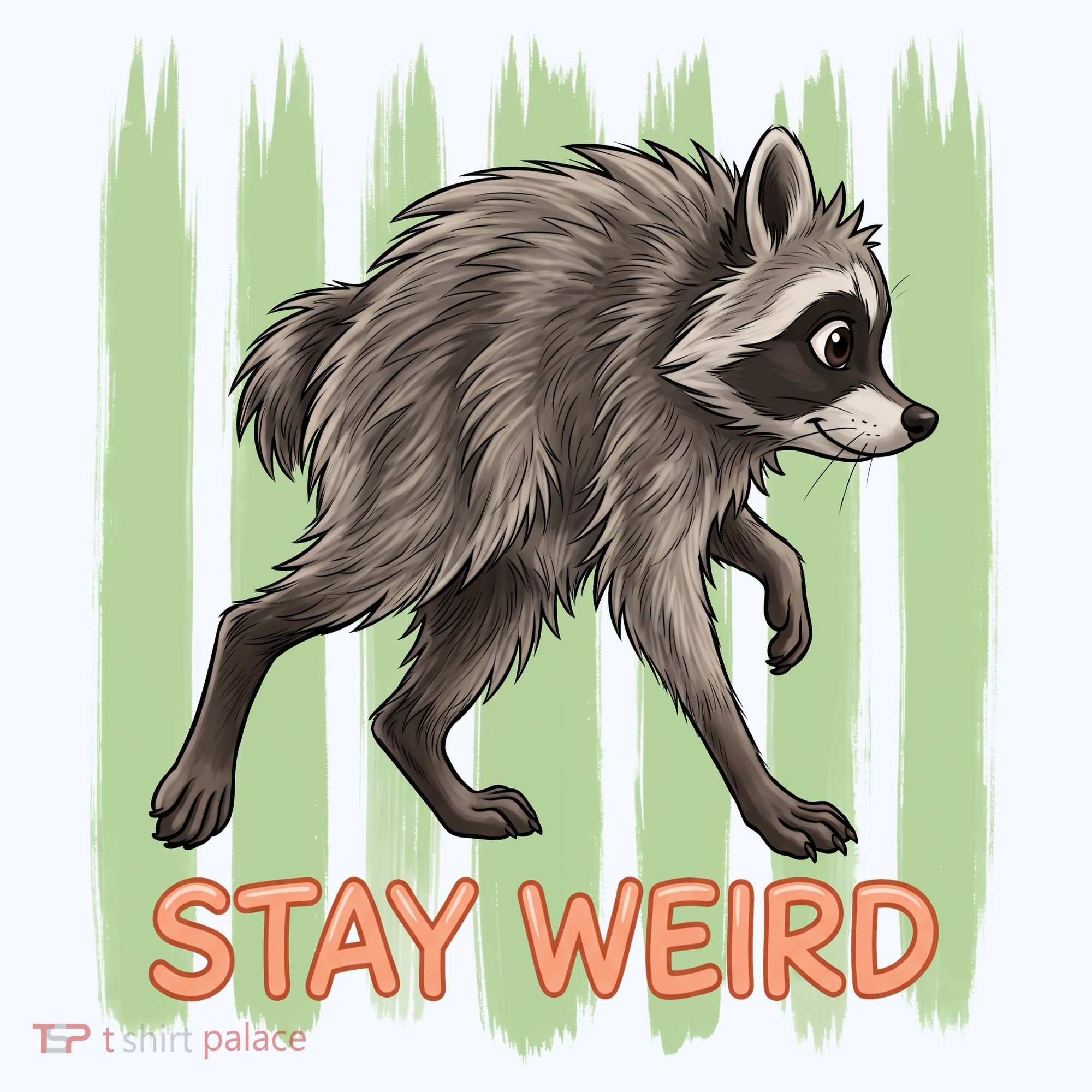 Funny Cute Jimothy The Raccoon Stay Weird Tumbler