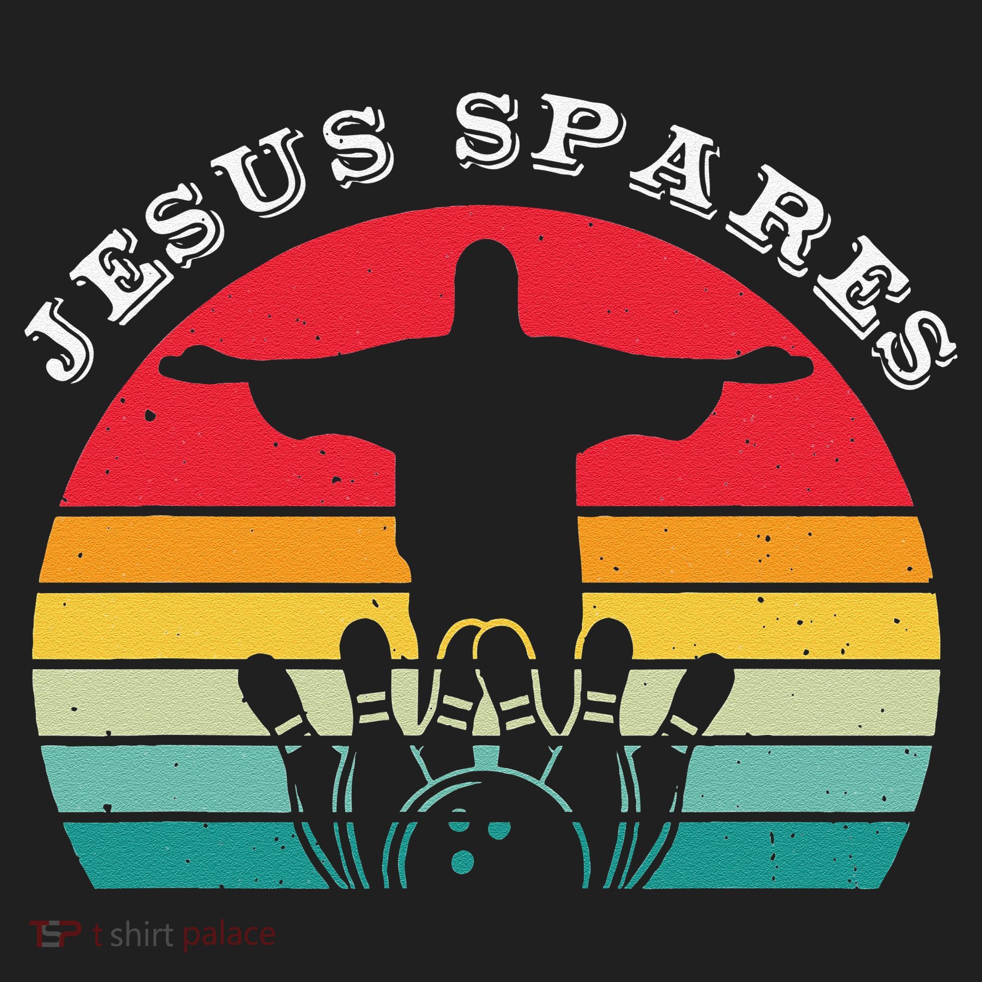 Funny Christian Jesus Spares Bowling Women's Sweatshirt