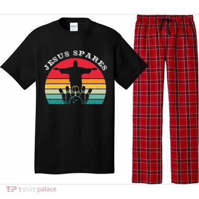 Funny Christian Jesus Spares Bowling Pajama Set