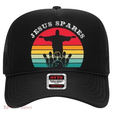 Funny Christian Jesus Spares Bowling Hat