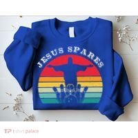 Funny Christian Jesus Spares Bowling Sweatshirt thumb 2