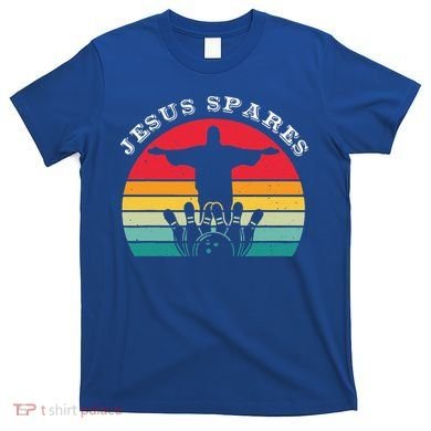Funny Christian Jesus Spares Bowling T-Shirt