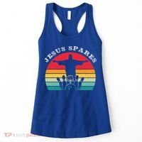 Funny Christian Jesus Spares Bowling Women's Tank Top thumb 0