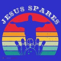 Funny Christian Jesus Spares Bowling Kids Sweatshirt thumb 2