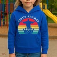 Funny Christian Jesus Spares Bowling Kids Hoodie thumb 3