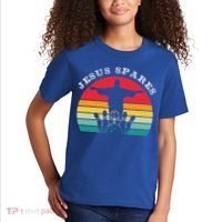 Funny Christian Jesus Spares Bowling Kids T-Shirt thumb 2