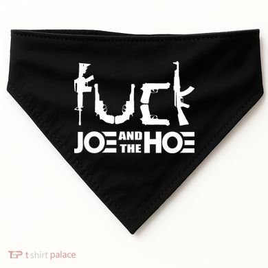 FCK Biden Joe And The Hoe Guns Control USA-Made Doggie Bandana
