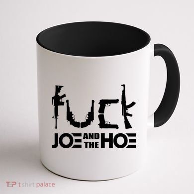 FCK Biden Joe And The Hoe Guns Control Coffee Mug back