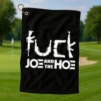 FCK Biden Joe And The Hoe Guns Control Golf Towel thumb 1