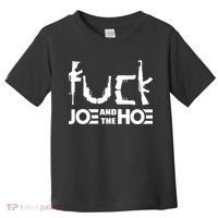 FCK Biden Joe And The Hoe Guns Control Toddler T-Shirt thumb 0