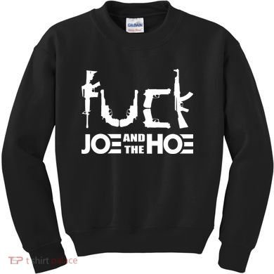 FCK Biden Joe And The Hoe Guns Control Kids Sweatshirt
