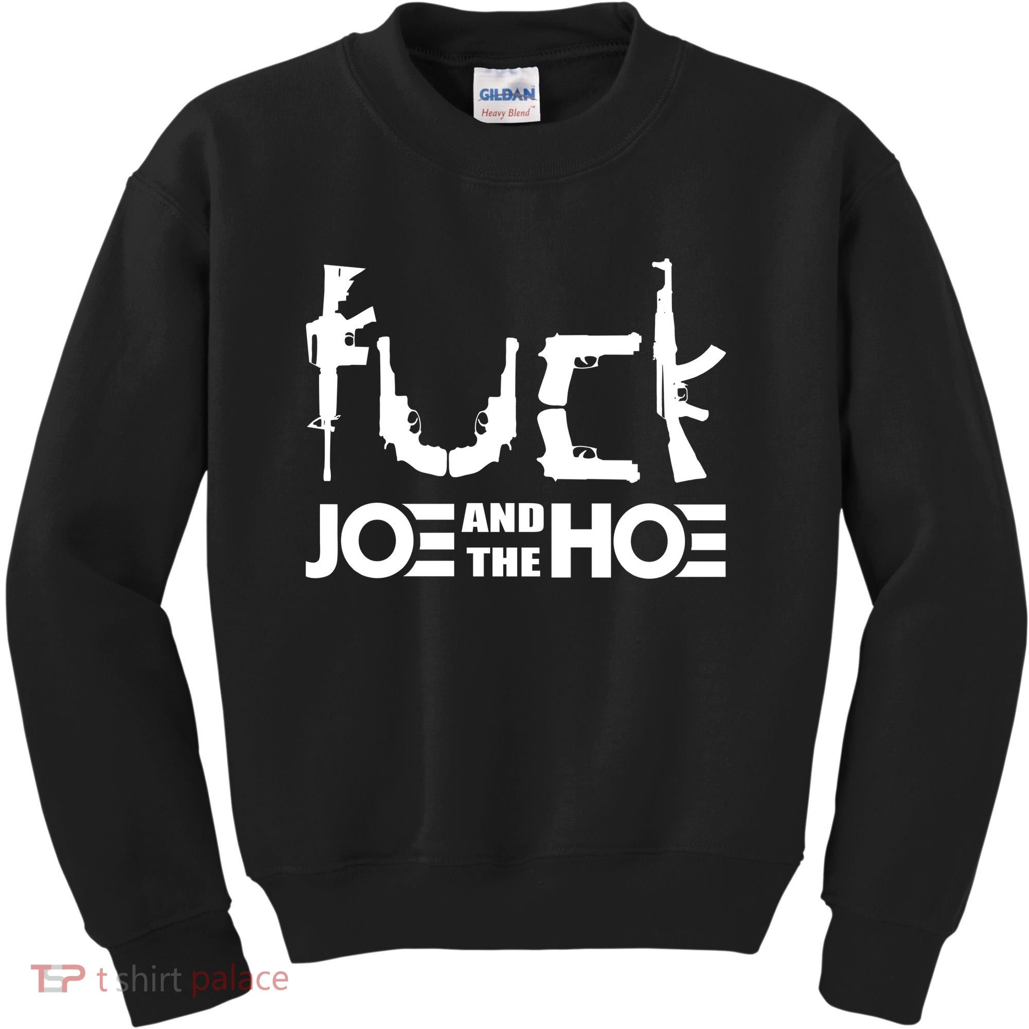 FCK Biden Joe And The Hoe Guns Control Kids Sweatshirt