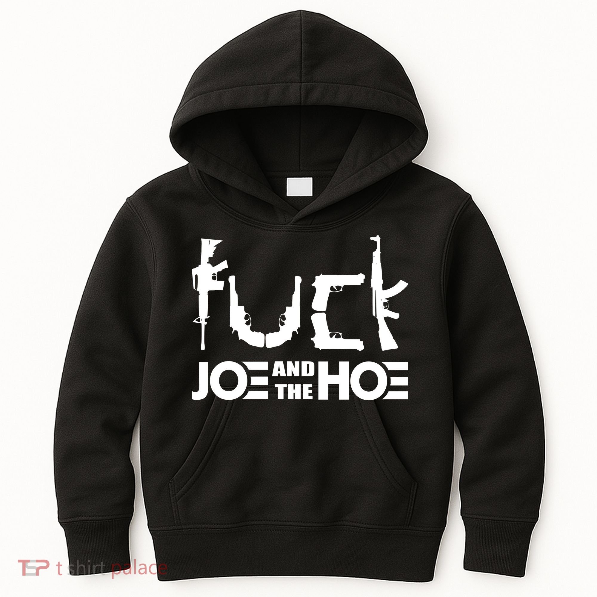 FCK Biden Joe And The Hoe Guns Control Kids Hoodie