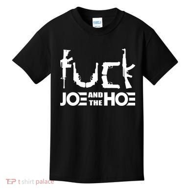 FCK Biden Joe And The Hoe Guns Control Kids T-Shirt