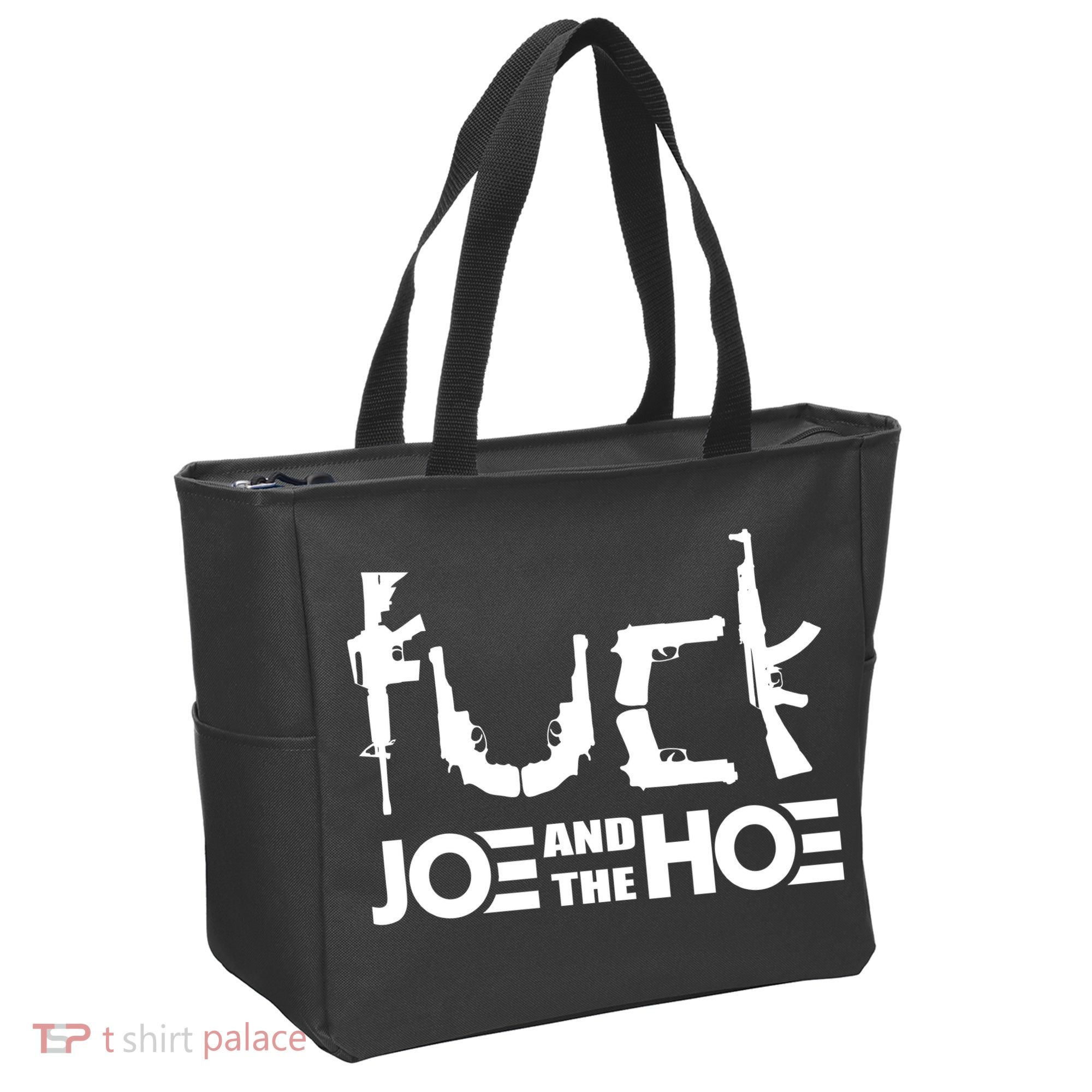 FCK Biden Joe And The Hoe Guns Control Tote Bag