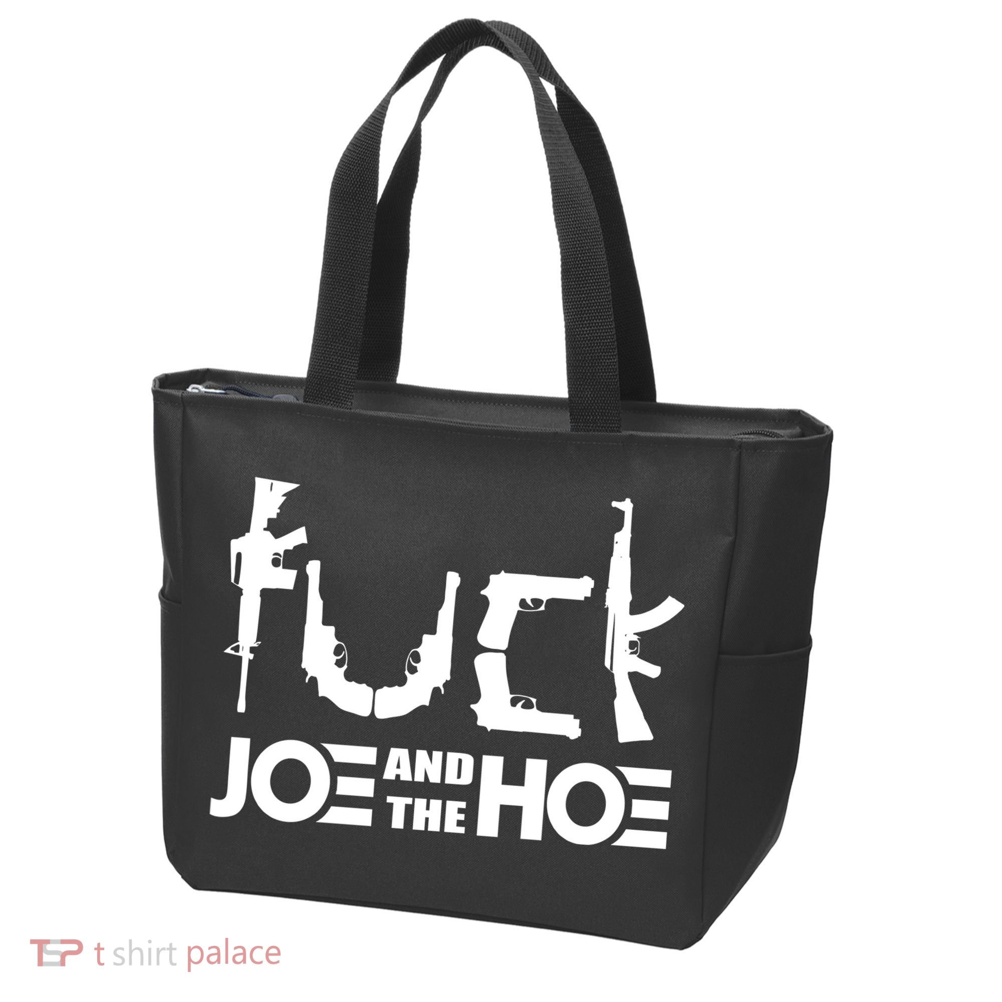 FCK Biden Joe And The Hoe Guns Control Tote Bag