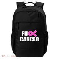 F*ck Breast Cancer Fight Logo Backpack thumb 0
