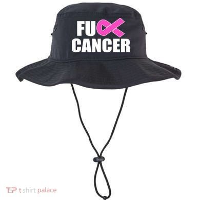 F*ck Breast Cancer Fight Logo Bucket Hat