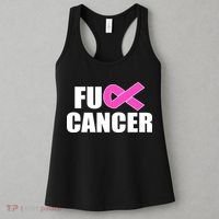 F*ck Breast Cancer Fight Logo Women's Tank Top thumb 3